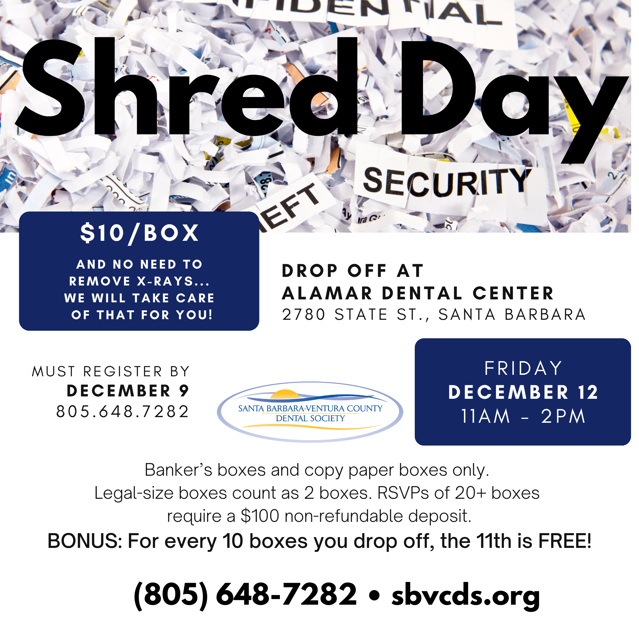 Shred Day in Santa Barbara