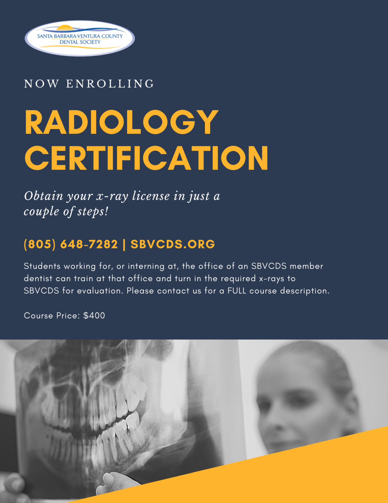*Radiology Safety Certification SBVCDS