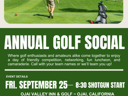 2026 Golf Social: Save the Date!